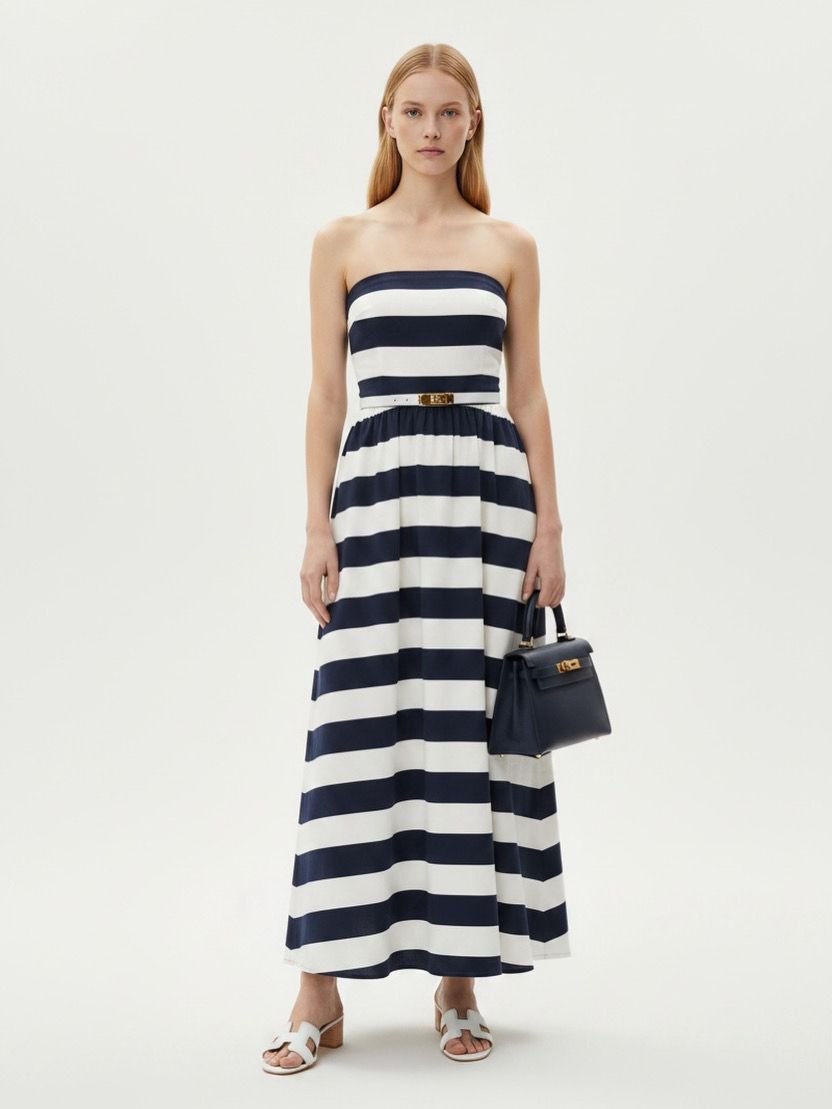 Vestito righe Lumina